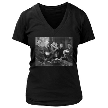 Gene Kelly Women's Deep V-Neck TShirt