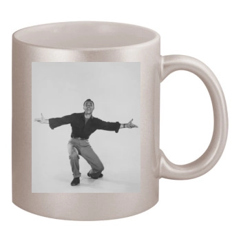 Gene Kelly 11oz Metallic Silver Mug