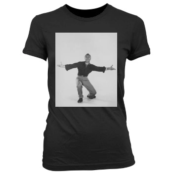 Gene Kelly Women's Junior Cut Crewneck T-Shirt