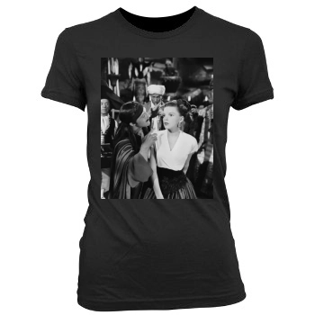 Gene Kelly Women's Junior Cut Crewneck T-Shirt