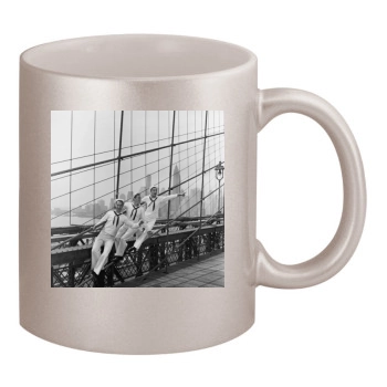 Gene Kelly 11oz Metallic Silver Mug