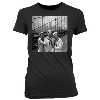 Gene Kelly Women's Junior Cut Crewneck T-Shirt