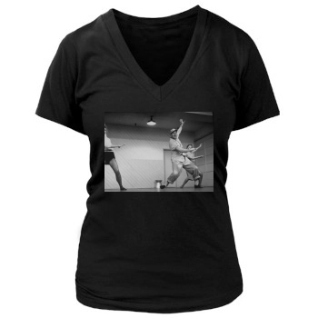 Gene Kelly Women's Deep V-Neck TShirt