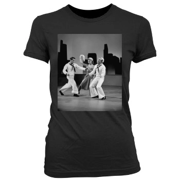 Gene Kelly Women's Junior Cut Crewneck T-Shirt