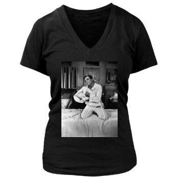 Gene Kelly Women's Deep V-Neck TShirt