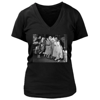 Gene Kelly Women's Deep V-Neck TShirt