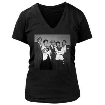 Gene Kelly Women's Deep V-Neck TShirt