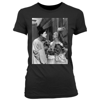 Gene Kelly Women's Junior Cut Crewneck T-Shirt