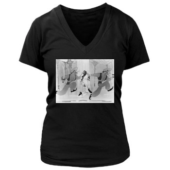 Gene Kelly Women's Deep V-Neck TShirt