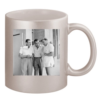 Gene Kelly 11oz Metallic Silver Mug