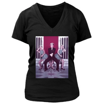 Gene Kelly Women's Deep V-Neck TShirt