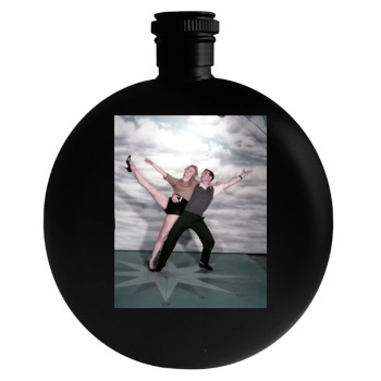 Gene Kelly Round Flask