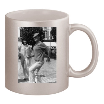 Gene Kelly 11oz Metallic Silver Mug