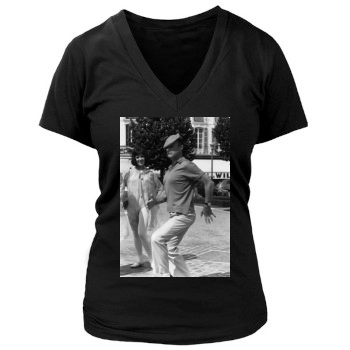 Gene Kelly Women's Deep V-Neck TShirt