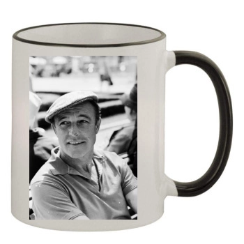 Gene Kelly 11oz Colored Rim & Handle Mug