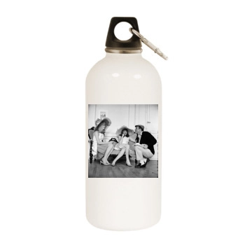 Gene Kelly White Water Bottle With Carabiner