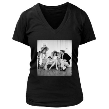 Gene Kelly Women's Deep V-Neck TShirt