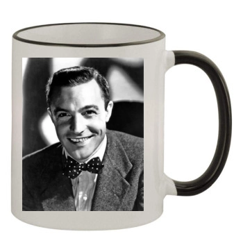 Gene Kelly 11oz Colored Rim & Handle Mug