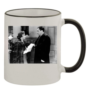 Gene Kelly 11oz Colored Rim & Handle Mug