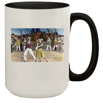 Gene Kelly 15oz Colored Inner & Handle Mug