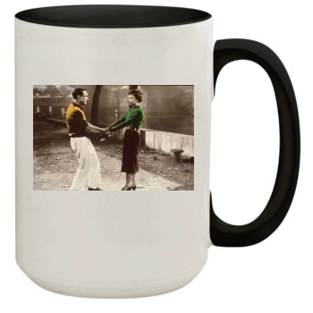 Gene Kelly 15oz Colored Inner & Handle Mug