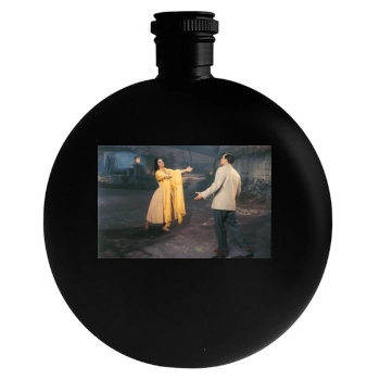 Gene Kelly Round Flask