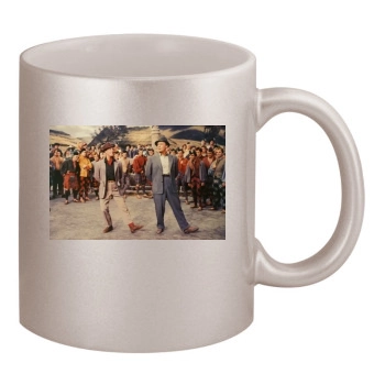 Gene Kelly 11oz Metallic Silver Mug