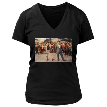 Gene Kelly Women's Deep V-Neck TShirt