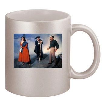 Gene Kelly 11oz Metallic Silver Mug