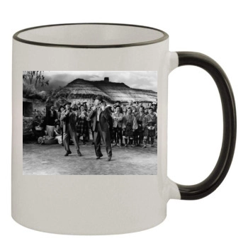 Gene Kelly 11oz Colored Rim & Handle Mug