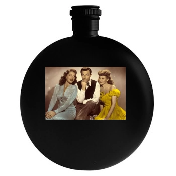 Gene Kelly Round Flask