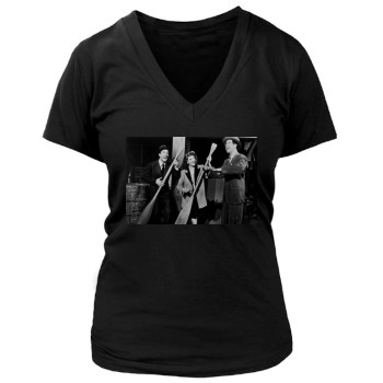 Gene Kelly Women's Deep V-Neck TShirt