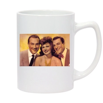 Gene Kelly 14oz White Statesman Mug