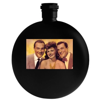 Gene Kelly Round Flask