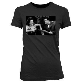 Gene Kelly Women's Junior Cut Crewneck T-Shirt