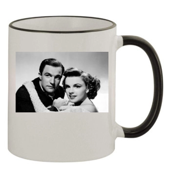 Gene Kelly 11oz Colored Rim & Handle Mug