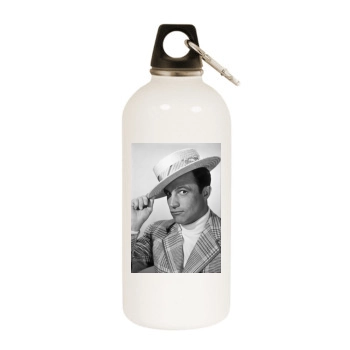 Gene Kelly White Water Bottle With Carabiner