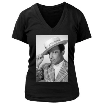 Gene Kelly Women's Deep V-Neck TShirt