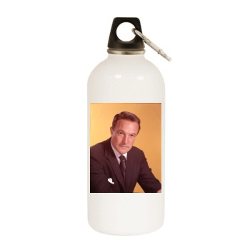 Gene Kelly White Water Bottle With Carabiner