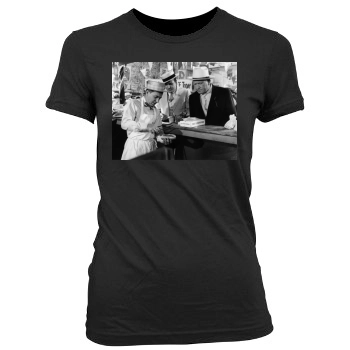 Gene Kelly Women's Junior Cut Crewneck T-Shirt