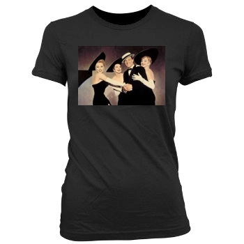 Gene Kelly Women's Junior Cut Crewneck T-Shirt