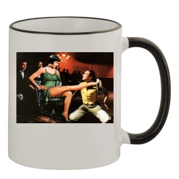 Gene Kelly 11oz Colored Rim & Handle Mug