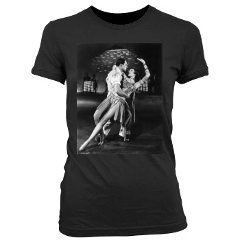 Gene Kelly Women's Junior Cut Crewneck T-Shirt