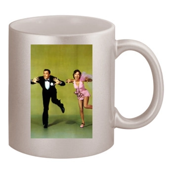 Gene Kelly 11oz Metallic Silver Mug