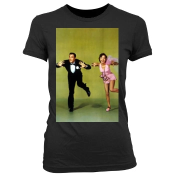 Gene Kelly Women's Junior Cut Crewneck T-Shirt