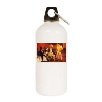 Gene Kelly White Water Bottle With Carabiner