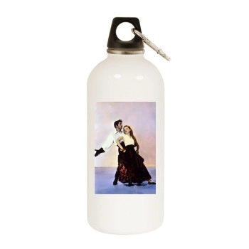 Gene Kelly White Water Bottle With Carabiner