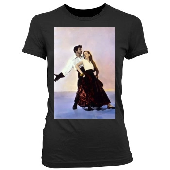 Gene Kelly Women's Junior Cut Crewneck T-Shirt