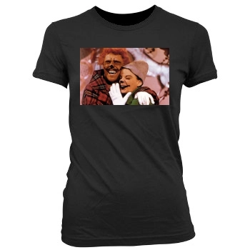 Gene Kelly Women's Junior Cut Crewneck T-Shirt