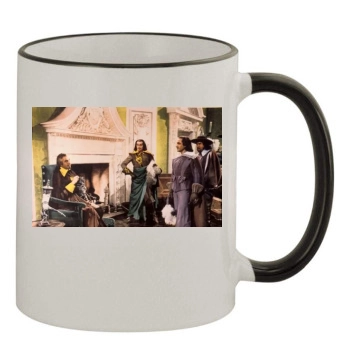 Gene Kelly 11oz Colored Rim & Handle Mug